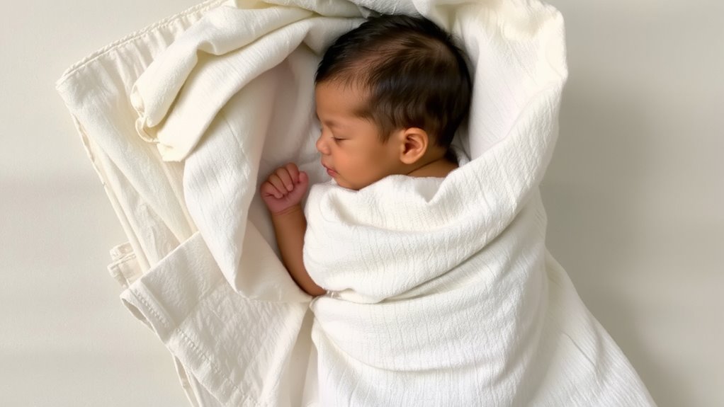 snug layered breathable swaddling comfort