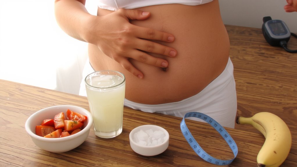 sodium balance for pregnancy