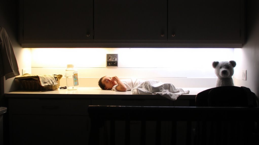 soft focused light for night feeds