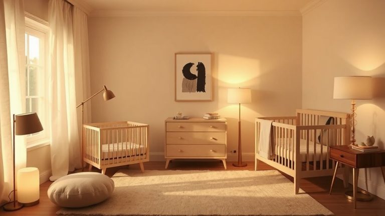 soft light for nurseries