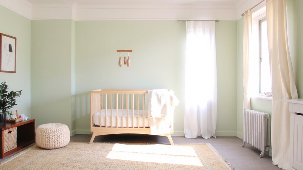 soft neutral tones calm babies