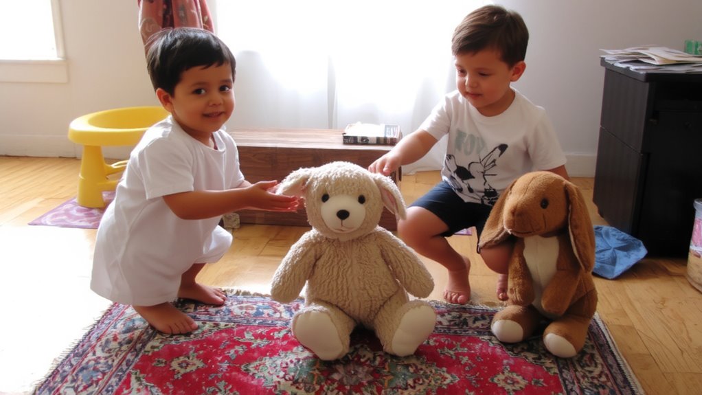 soft toy sharing games