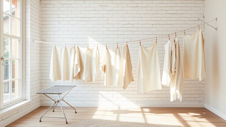 space saving durable indoor clotheslines