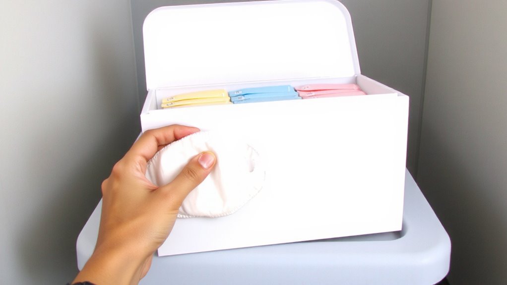 stack pads for quick access