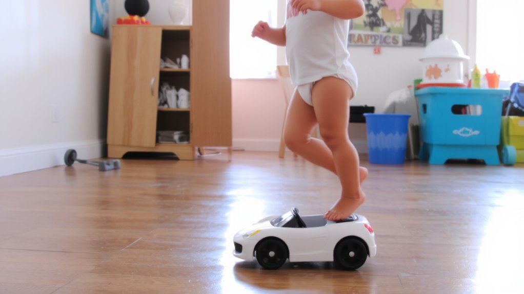 standing causes toddler fall risks