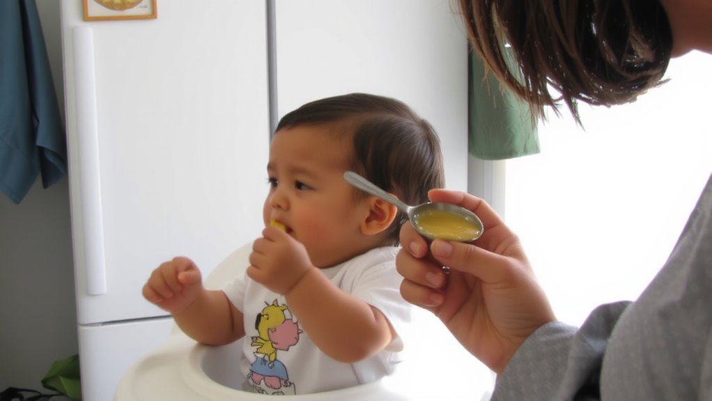 start solids at six months