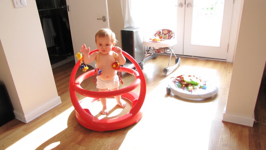stationary centers for safe play