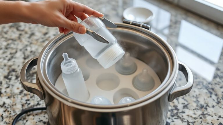 steam sterilize baby items