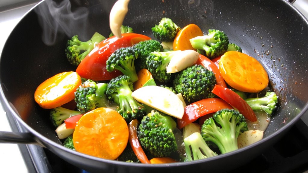 stir fry fast preserve nutrients
