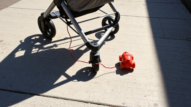 stroller pull along violations