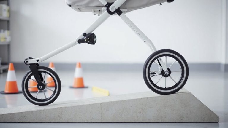 stroller tilt safety standards