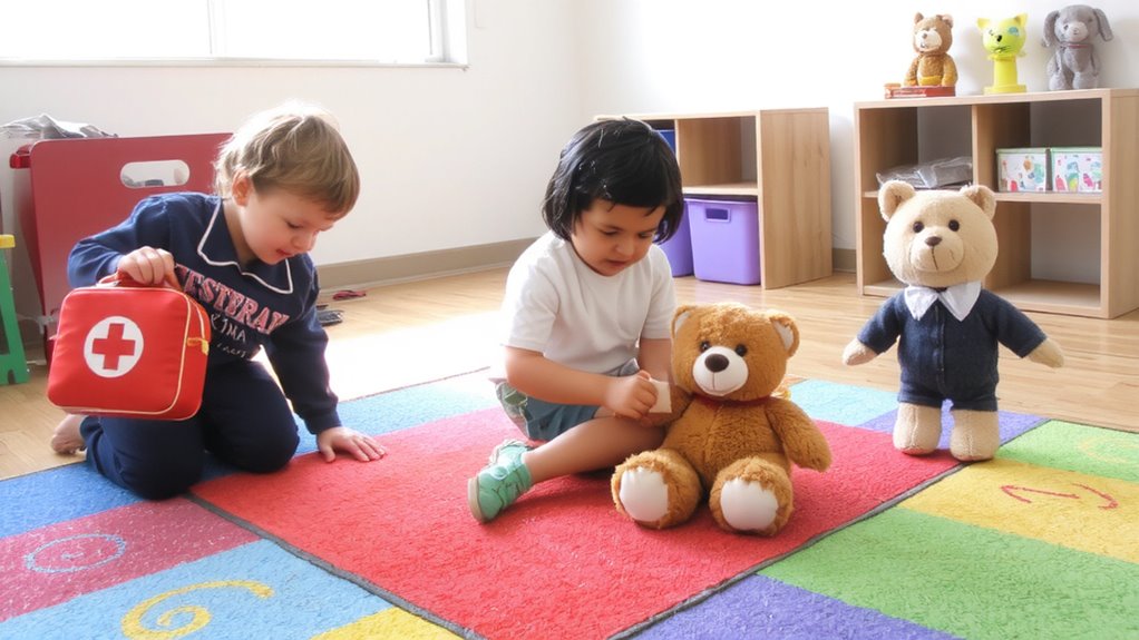 stuffed animal first aid role play
