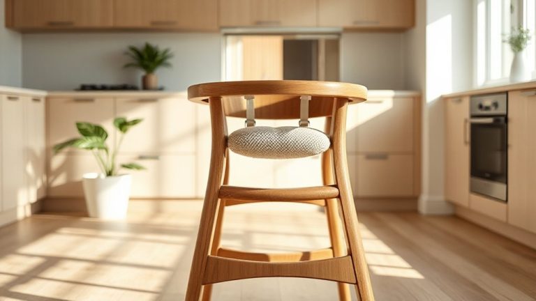stylish and safe wooden high chairs