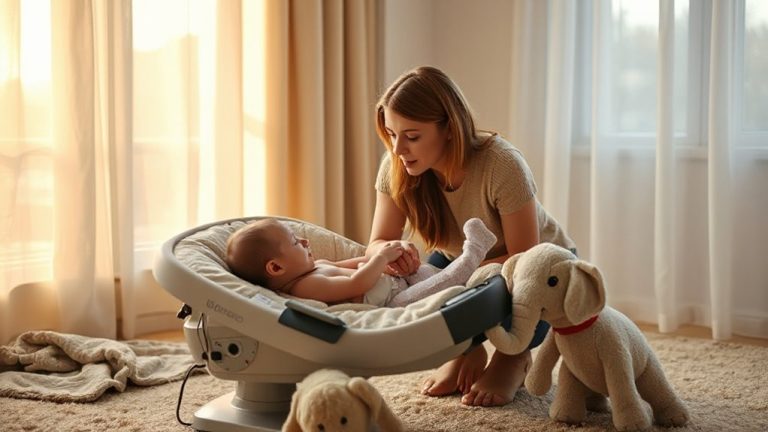 support babbling in ill babies