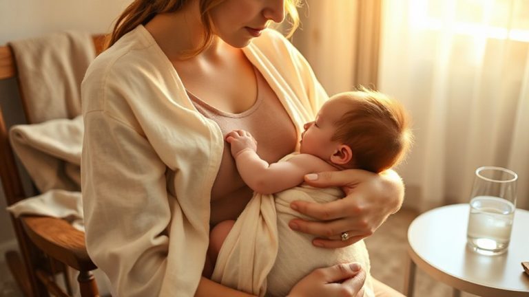 support breastfed baby weight gain