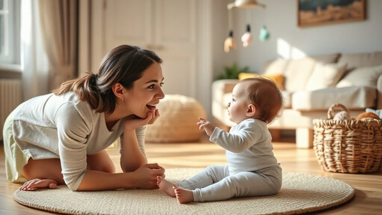 supporting babbling in at risk infants