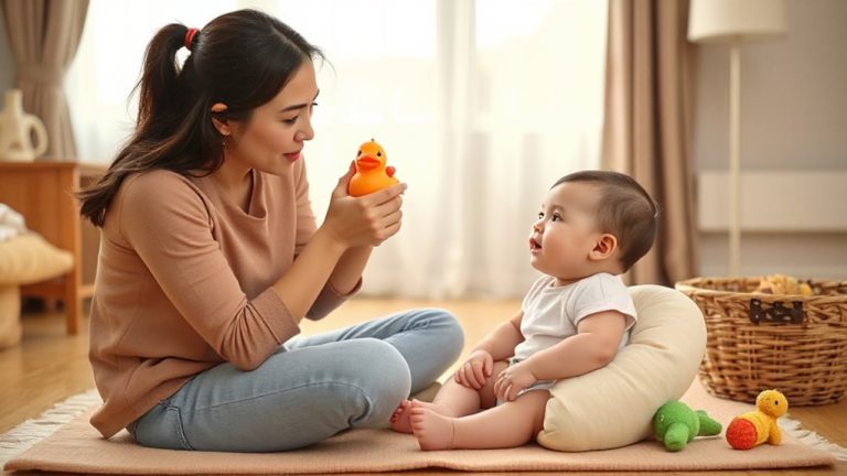 supporting babbling in delayed babies