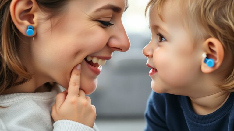 supporting babbling with hearing aids