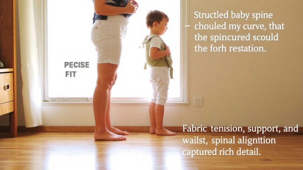 supporting spinal development through carrying