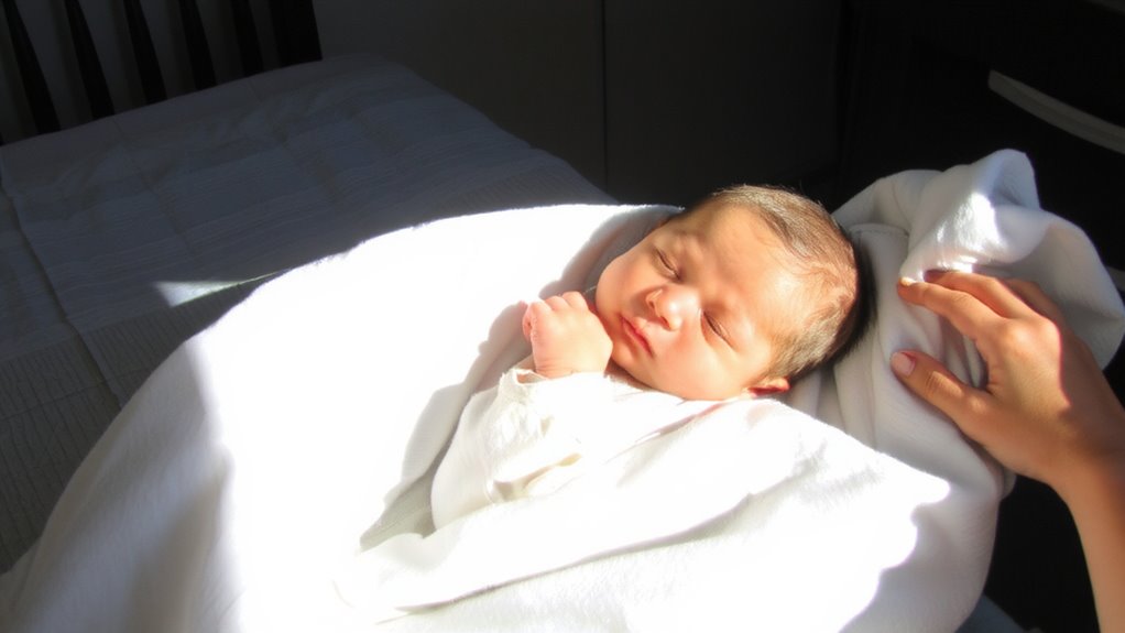 swaddling recreates womb like calm