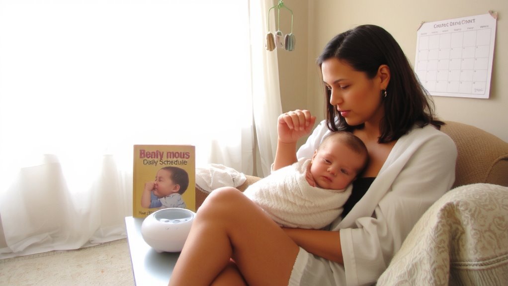 sync to newborn sleep rhythms