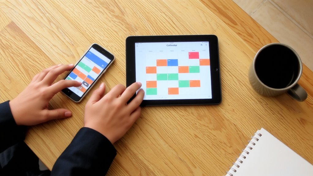 synced calendars reduce family chaos