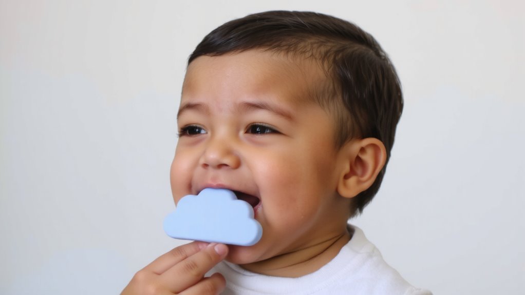 targeted cheek relief teethers
