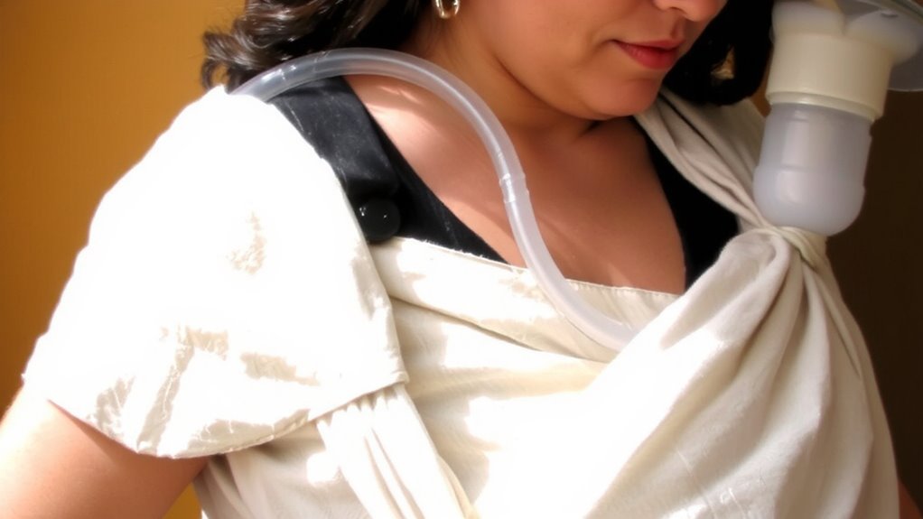 thick dark structured wide sling