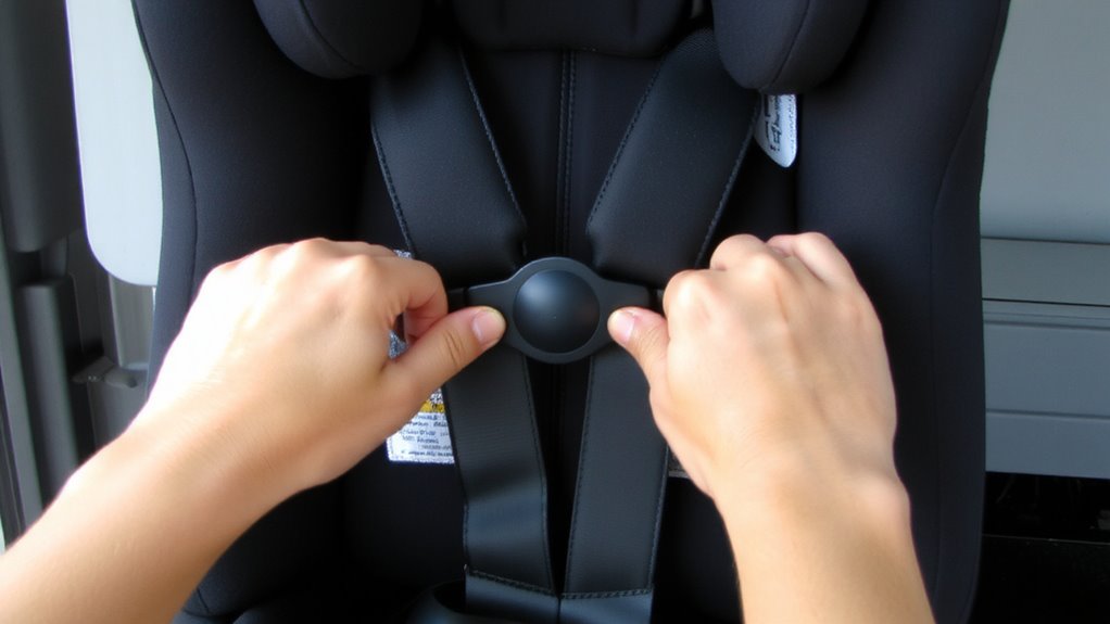 thread harness smoothly without twisting