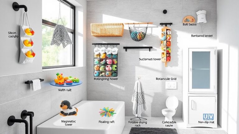 top bath toy storage
