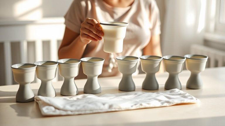top milk collection cups