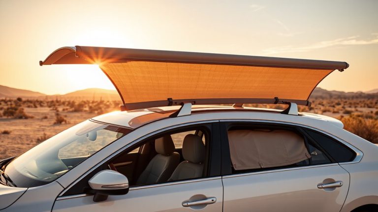 top retractable car sun shades