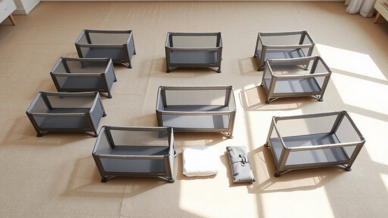 top safe portable cribs