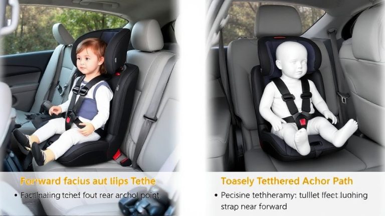 top tether ensures stability
