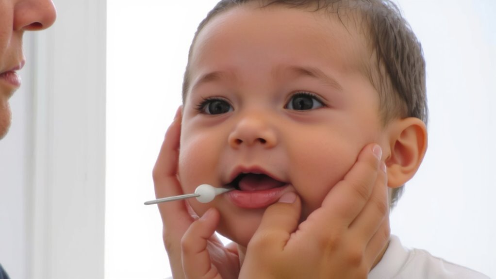 trained touch detects teething