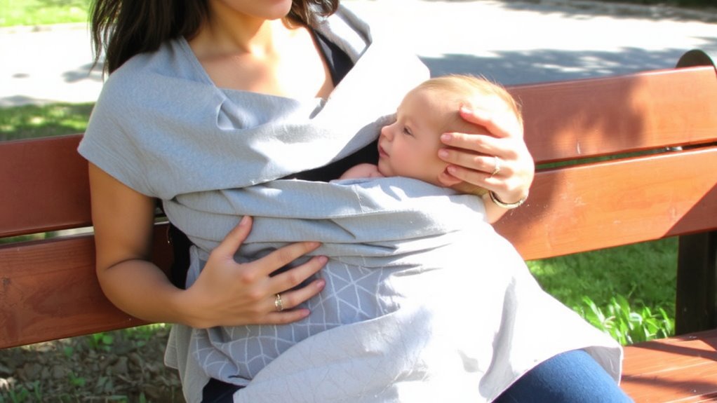 tucked latch feeding technique