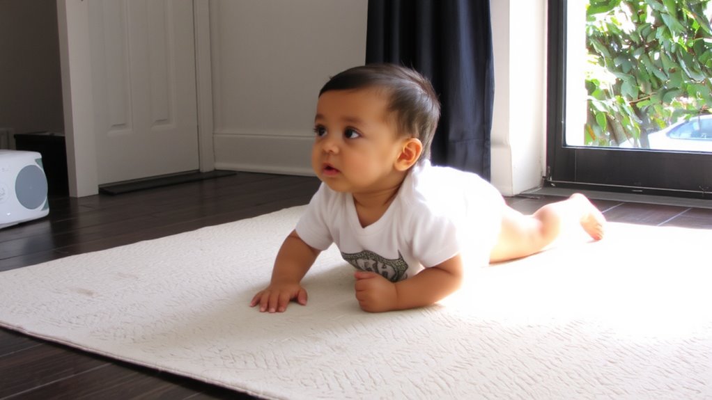 tummy time builds sleep strength