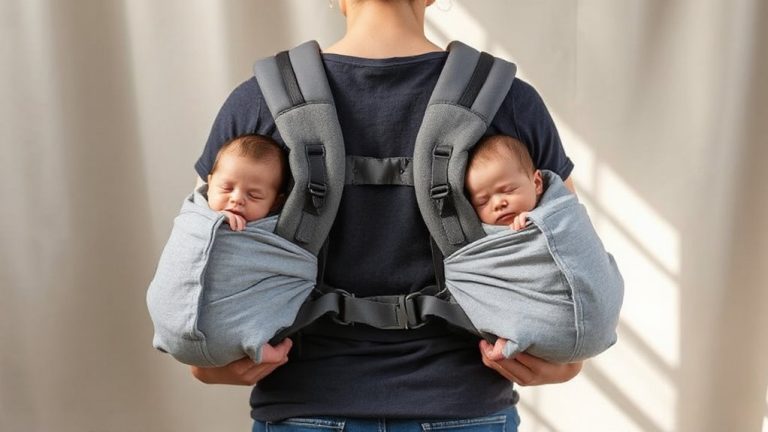 twin baby carrier balance
