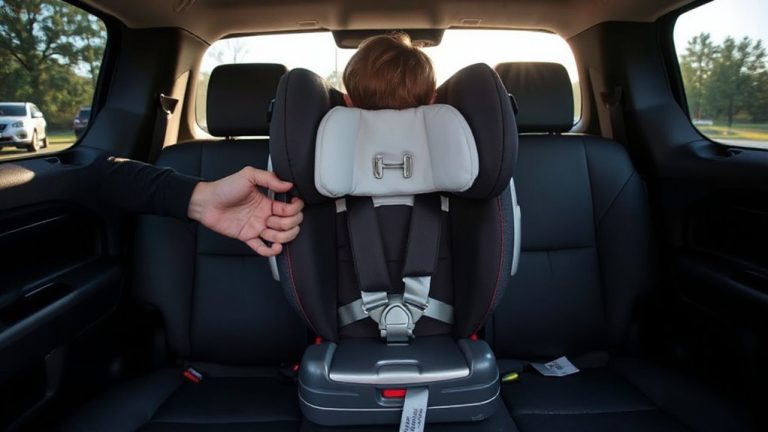 two seat belt pickup installation