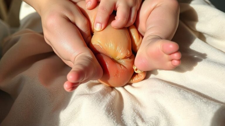 umbilical cord discharge odor