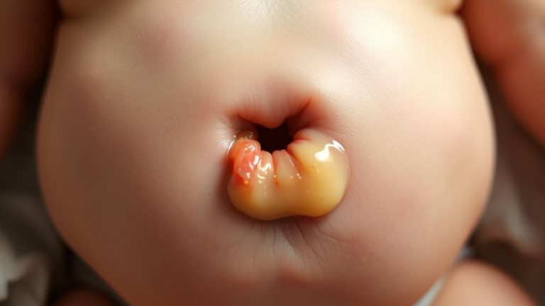 umbilical cord foul smell care
