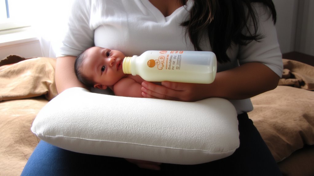 upright feeding reduces reflux