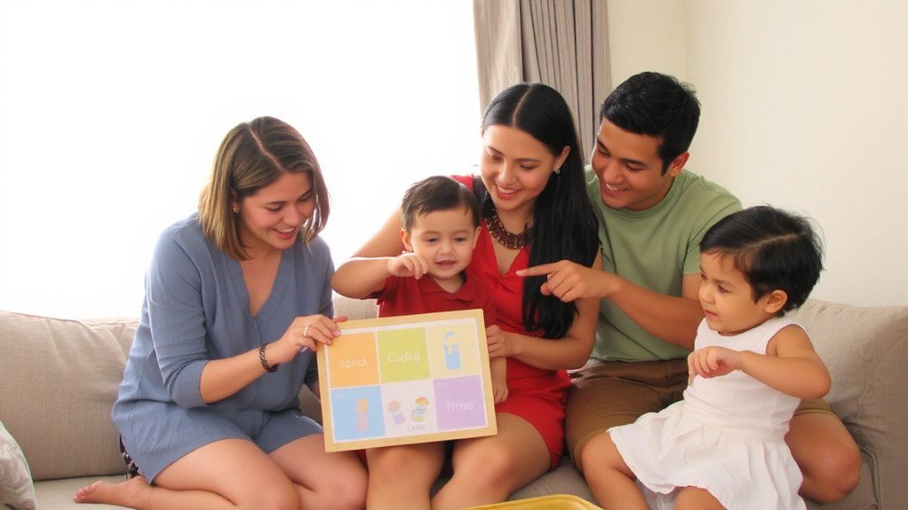 visual agendas for babies