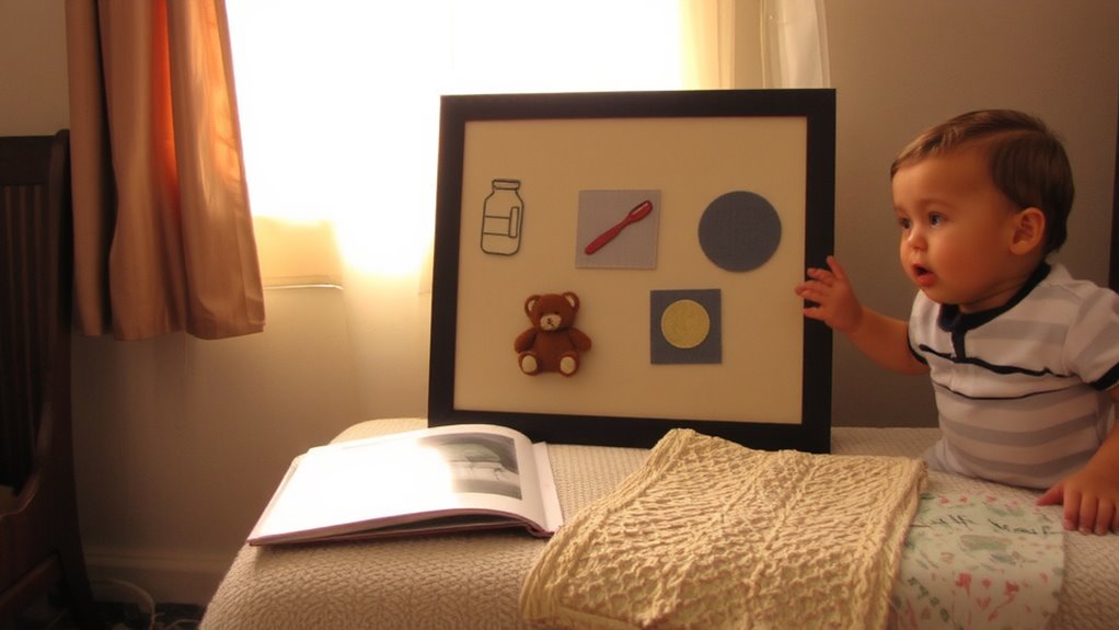 visual cues improve baby sleep