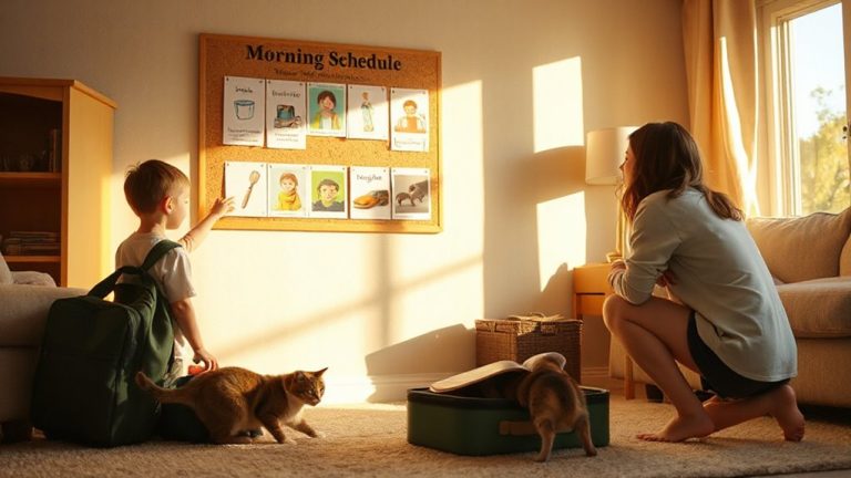 visual schedules support transitions