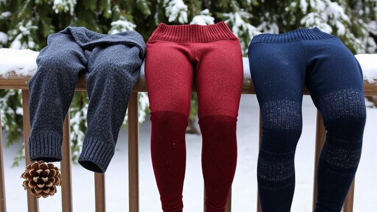 warm stylish winter leggings