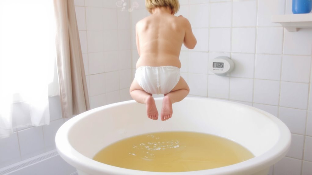 warm water safe soak
