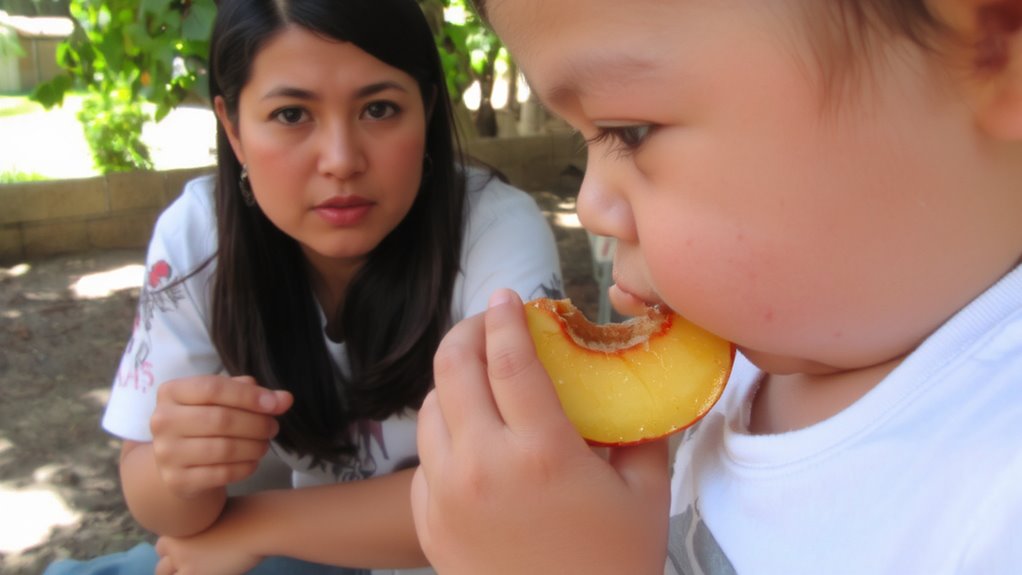 watch for oral allergy signs