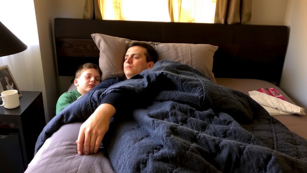 weighted blankets improve sleep