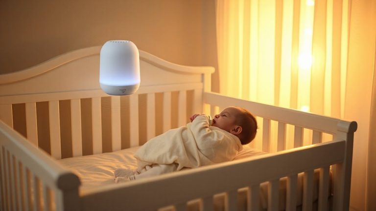white noise bottle feeding